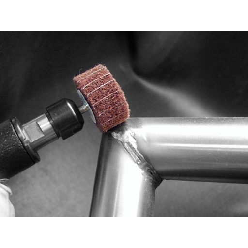 LUKAS-ERZETT A2204040306104 SFM univerzális ventilátorcsiszoló 40x30 mm-es tengely 6 mm-es korund szemcse 100/80 10 db