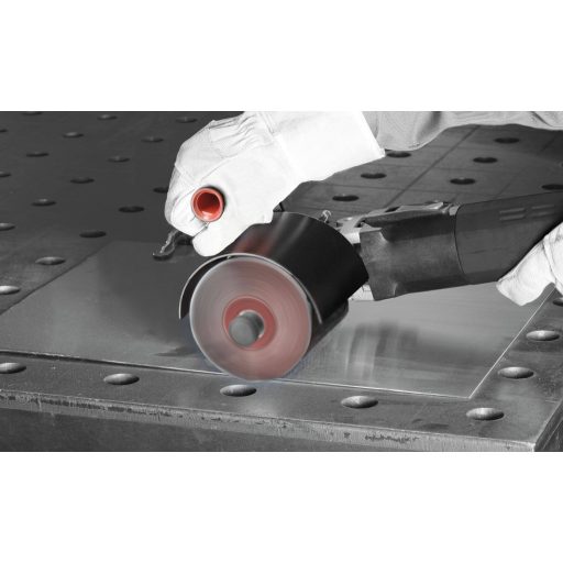 LUKAS-ERZETT A22861001000106 Csiszolófátyol lamellás henger LWV univerzális 100x100 mm, 19 mm-es furattal | Korund szemcseméret 180 1 db