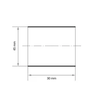   LUKAS-ERZETT SBZY 04530 NK 50 A240004530050 Csiszoló hüvely Szemcsézet 50 (Ø x H) 45 mm x 30 mm 50 db