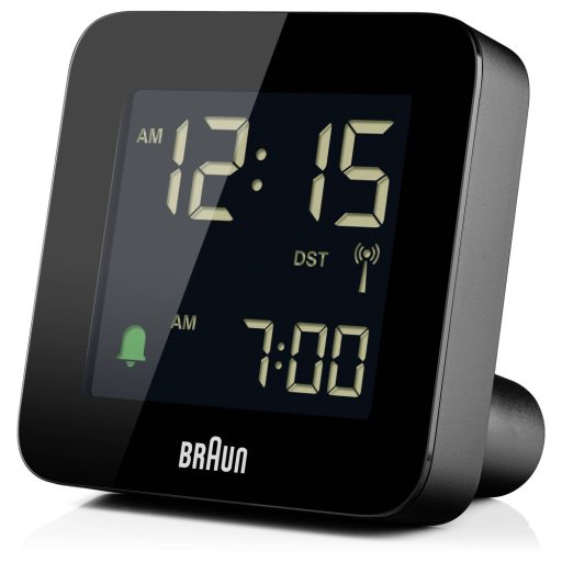 Braun BC09B-DCF Ébresztőóra Fekete Riasztási idők 1 Kétsoros