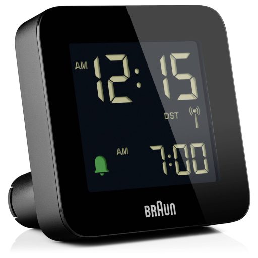 Braun BC09B-DCF Ébresztőóra Fekete Riasztási idők 1 Kétsoros