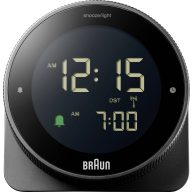   Braun BC24DCF Ébresztőóra Fekete Riasztási idők 1 1 időzítési idő