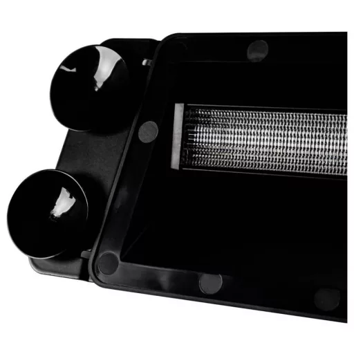 SecoRüt Első villogó LED Blitzer 12&24 Volt Strobo LW0052 12 V/DC, 24 V/DC Tapadókorong Narancssárga