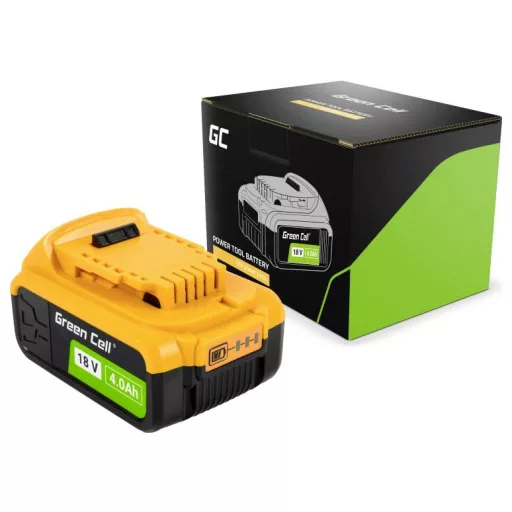 Green Cell DCB184 GC-PTDW18V4 Szerszám akku 18 V 4.0 Ah Lítiumion