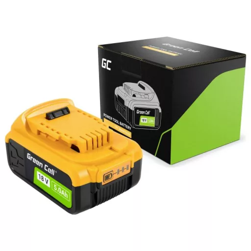 Green Cell GC-PTDW18V5 DCB184 Szerszám akku 18 V 5.0 Ah Lítiumion