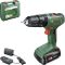 Bosch Home and Garden EasyImpact 18V-3 2 sebességfokozat-Akkus ütvefúrógép akkuval, Töltővel, Hordtáskával