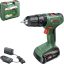 Bosch Home and Garden EasyImpact 18V-3 2 sebességfokozat-Akkus ütvefúrógép akkuval, Töltővel, Hordtáskával