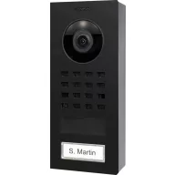   DoorBird D1101V AP Kaputelefon Bluetooth™, WLAN, LAN Külső egység Grafit fekete (selyem matt)