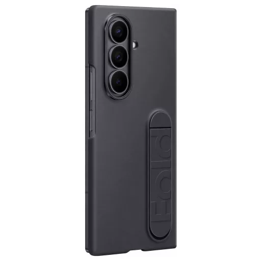 Samsung SAMSUNG Silicone Case Z Fold Black Cover Samsung Galaxy Z Fold7 Fekete Ütésálló EF-MF966CBEGWW