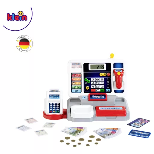 Theo Klein 9389 tablet pénztárgép soundbarral