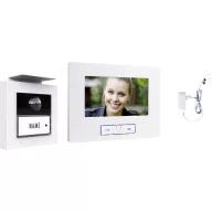 m-e modern-electronics VDV 20106 W Videó kaputelefon Fehér