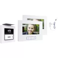 m-e modern-electronics VDV 20116 W Videó kaputelefon Fehér