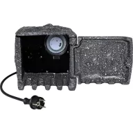   LEDmaxx ST202G Hálózati elosztó Szürke Időkapcsoló órával