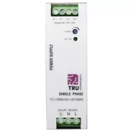   TRU COMPONENTS TC-13807984 Kalapsínes tápegység 12 V/DC 10 A 120 W Kimenetek száma:1 x Tartalom, tartalmi egységek rendelésenként 1 db