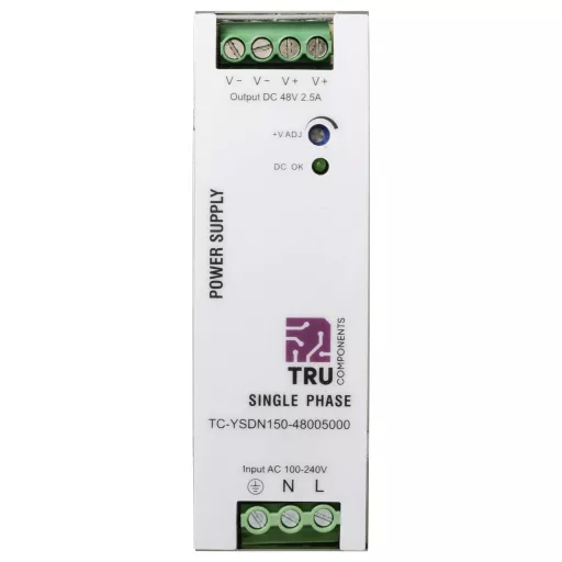 TRU COMPONENTS TC-13807988 Kalapsínes tápegység 48 V/DC 2.5 A 120 W Kimenetek száma:1 x Tartalom, tartalmi egységek rendelésenként 1 db