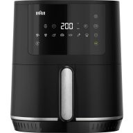   Braun HF 3030I BK Fritőz 4.3 l 1500 Burgonya-/zöldségpároló, Vezetékes Fekete