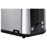   Braun HT 1510 BK Kenyérpirító BPA mentes Nemesacél, Fekete