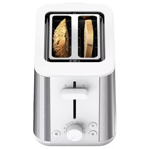 Braun HT 1510 WH Kenyérpirító BPA mentes Nemesacél, Fehér