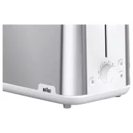   Braun HT 1510 WH Kenyérpirító BPA mentes Nemesacél, Fehér