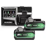   HiKOKI UC18YSL3WHZ UC 18 YSL3WHZ Szerszámakku és töltő 18 V, 36 V 2.5 Ah, 5 Ah