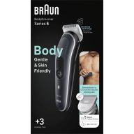 Braun BG5340 Tesztszőrzet nyíró Fekete, Ezüst