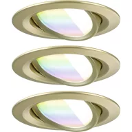   Paulmann 92436 LED-es mennyezeti lámpa, LED-es beépíthető lámpa 6 W Arany (matt)