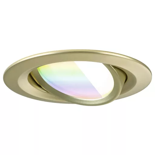 Paulmann 92436 LED-es mennyezeti lámpa, LED-es beépíthető lámpa 6 W Arany (matt)