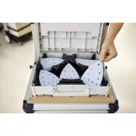   Festool Delta GR SYS 578195 Csizolólap doboz Szemcsézet 60, 80, 120, 180, 220 1 készlet