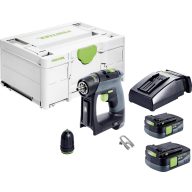   Festool CXS 12 2,5-Plus 576864 Akkus fúrócsavarozó 10.80 V 2.50 Ah akkuval, Töltővel
