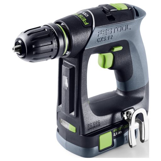 Festool CXS 12 2,5-Plus 576864 Akkus fúrócsavarozó 10.80 V 2.50 Ah akkuval, Töltővel