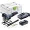 Festool PSC 420 HPC 4,0 EBI-Plus Akkus asztali fűrész 576525 akkuval, Töltővel 18 V 4.00 Ah
