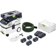 Festool CTMC MIDI I-Plus Mobil elszívó Akkuval, töltővel