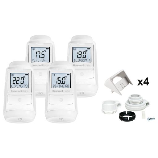 Honeywell EVO-TRV4 Evohome Fűtőtest termosztát készlet