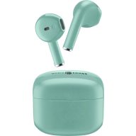   Cellularline In Ear headset Bluetooth®, Vezeték nélküli Zöld Töltőtok