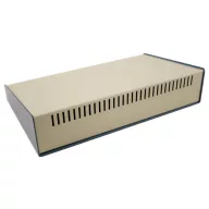   Hammond Electronics 1456WL3BKBK Pultos műszerdobozok 287 x 508 x 76 Alumínium Fekete 1 db