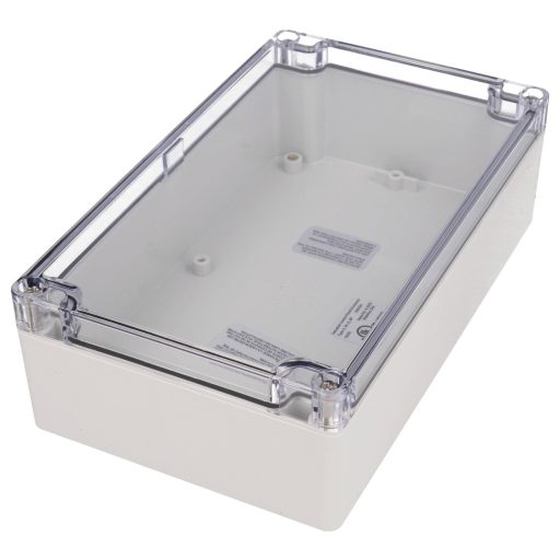 Hammond Electronics 1554UAGY Ház 201 x 119 x 60 ABS műanyag Világosszürke 1 db