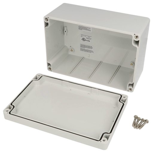 Hammond Electronics 1554UAGY Ház 201 x 119 x 60 ABS műanyag Világosszürke 1 db