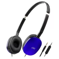   JVC HA-S160M-AU On Ear headset Vezetékes Stereo Kék Összehajtható, Headset HiFi