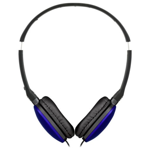 JVC HA-S160M-AU On Ear headset Vezetékes Stereo Kék Összehajtható, Headset HiFi