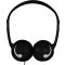 KOSS KPH25 On Ear fejhallgató Vezetékes Fekete HiFi