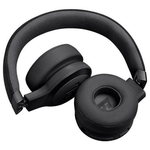 JBL Live 670NC Over Ear fejhallgató Vezeték nélküli, Vezetékes, Bluetooth® Stereo Fekete Noise Cancelling, mikrofon zajelnyomás Összehajtható, Érintéses
