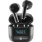 Cellularline neu In Ear headset Bluetooth®, Vezeték nélküli Fekete Töltőtok, Elemtöltés kijelzés, Hangerő szabályozás