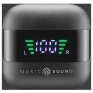   Cellularline neu In Ear headset Bluetooth®, Vezeték nélküli Fekete Töltőtok, Elemtöltés kijelzés, Hangerő szabályozás
