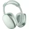 Cellularline Over Ear headset Bluetooth®, Vezeték nélküli, Vezetékes Zöld Hangerő szabályozás, Mikrofon némítás