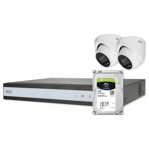 ABUS TVVR33623D Vezetékes IP-Távfelügyeleti készlet1920 x 1080 pixel