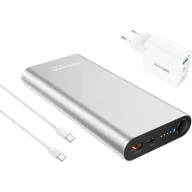   RealPower REALPOWER PB-20000 PD Pro Powerbank 20.000 mAh Ezüst