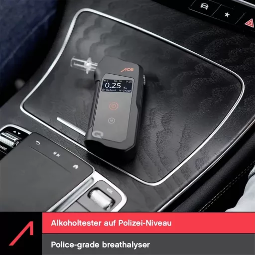 ACE Alkoholteszter Fekete 0.00 - 5.00 ‰