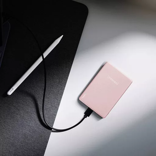 Intenso Intenso Power Bank MW5000 rose Powerbank 5000 mAh Power Delivery LiPo USB-C® Rózsa