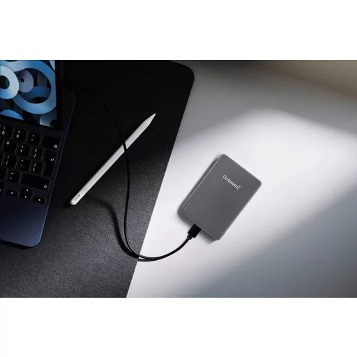 Intenso Intenso Power Bank MW10000 grey Powerbank 10000 mAh Power Delivery LiPo USB-C® Szürke