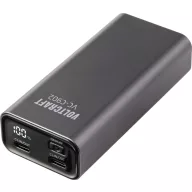   VOLTCRAFT VC-C902 Powerbank 10000 mAh Power Delivery 3.0 Lítiumion Szürke (matt) állapotjelző